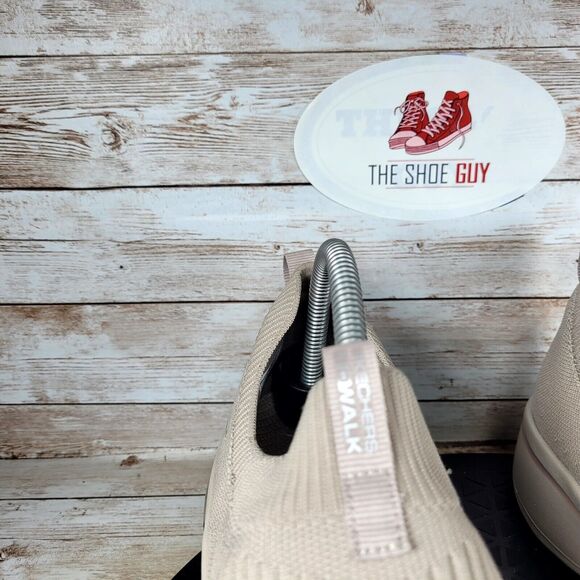 Skechers Go Walk Women Size 9.5 Arch Fit Taupe Walking Running Shoes - Picture 6 of 14